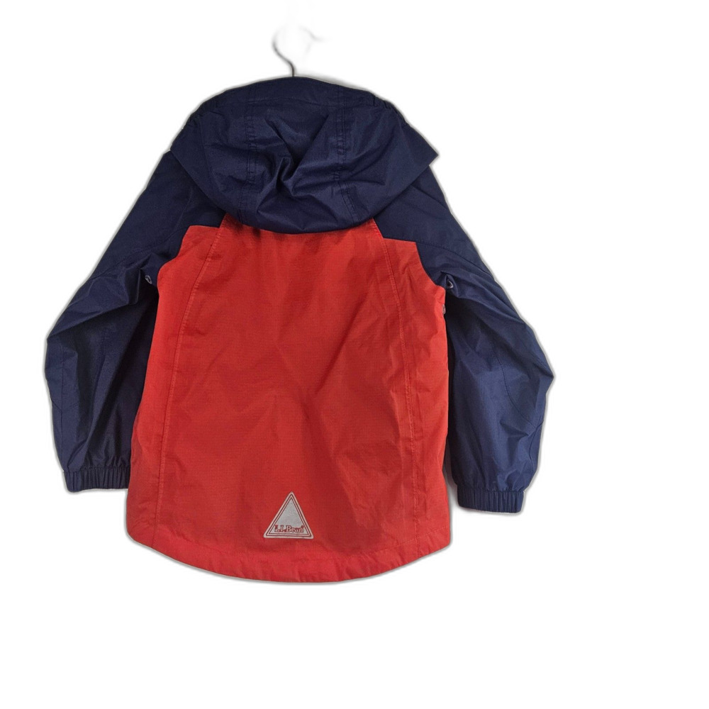 L.L.Bean Colorblock Wind and Rain Jacket 4T $65 - Picture 3 of 11